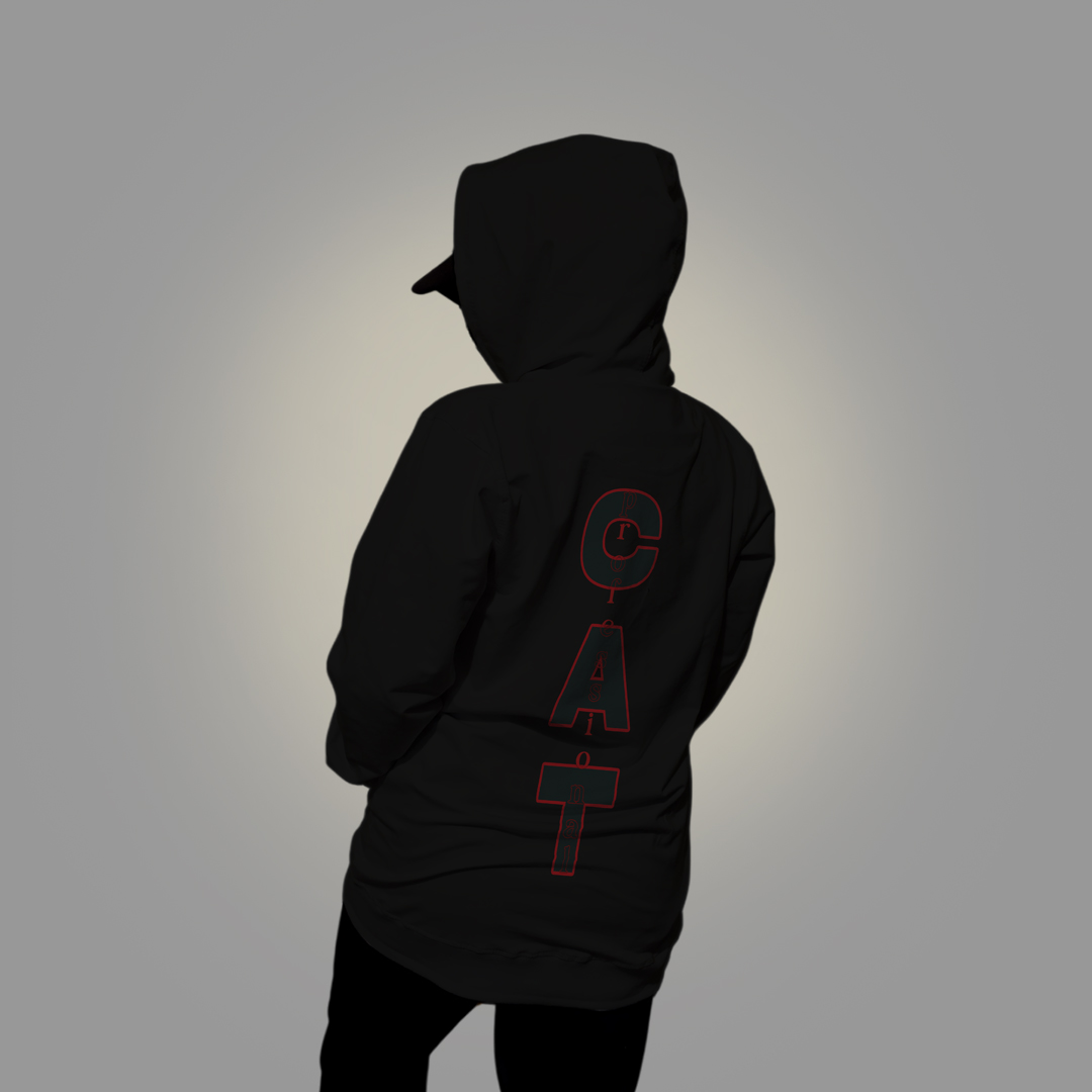 طرح گربه - مشکی