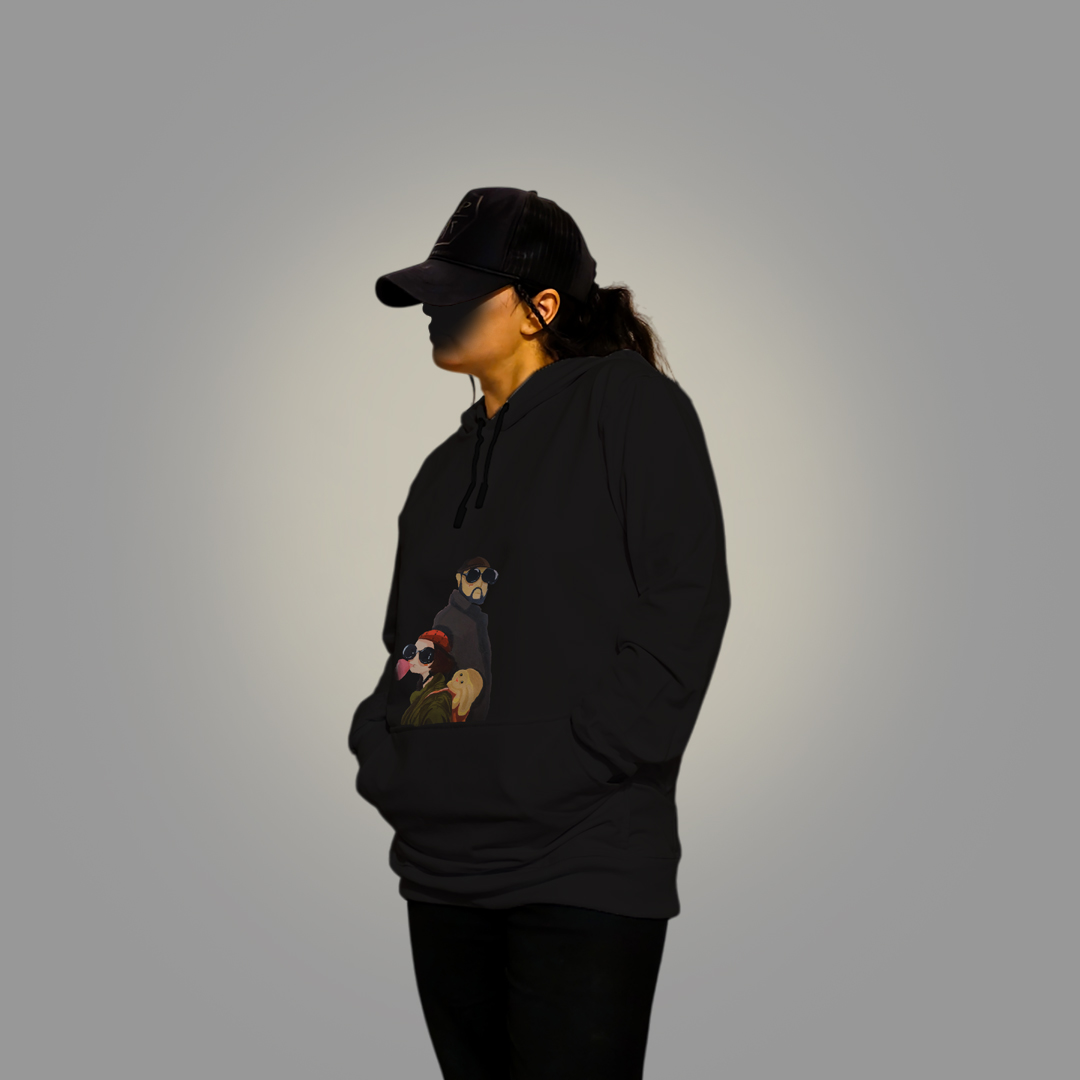 leon the professional_blackهودی طرح دار لئون حرفه ای