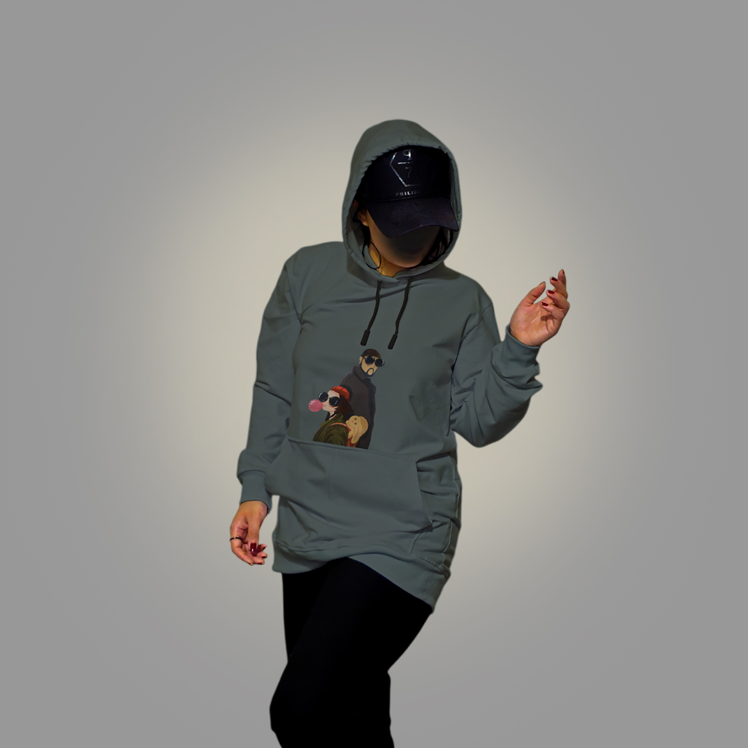 leon the professional_grayهودی طرح دار لئون حرفه ای