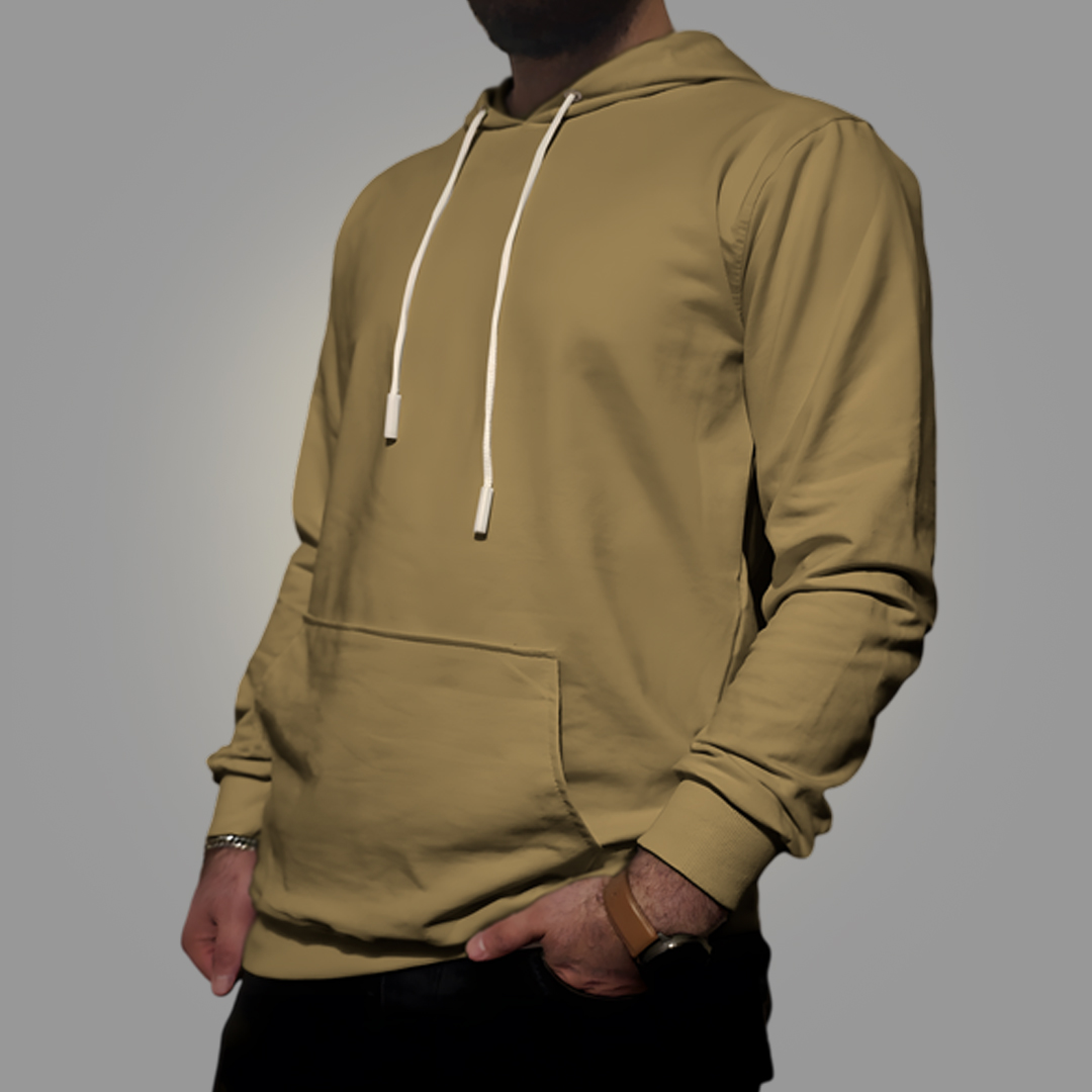 هودی رنگ نسکافه ای