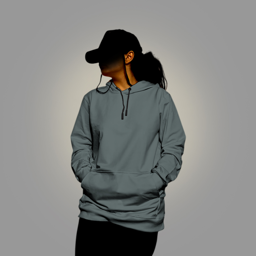 هودی رنگ طوسی