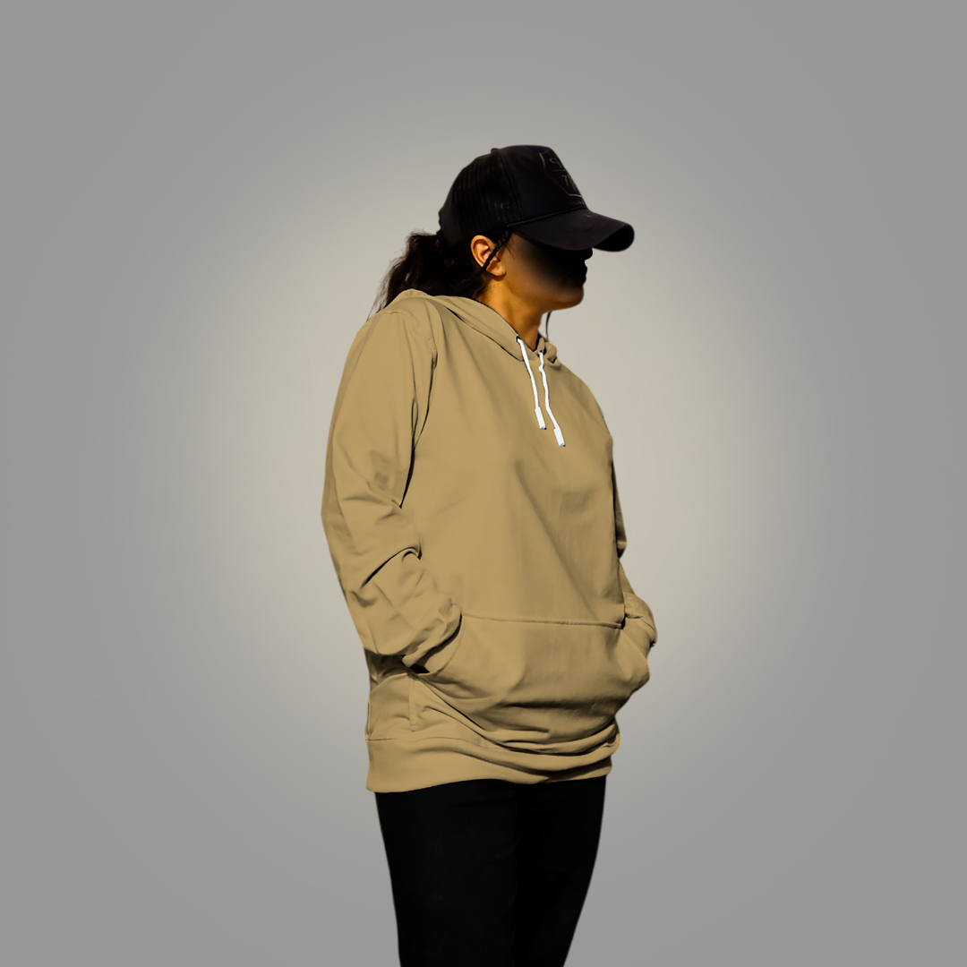 هودی رنگ نسکافه ای