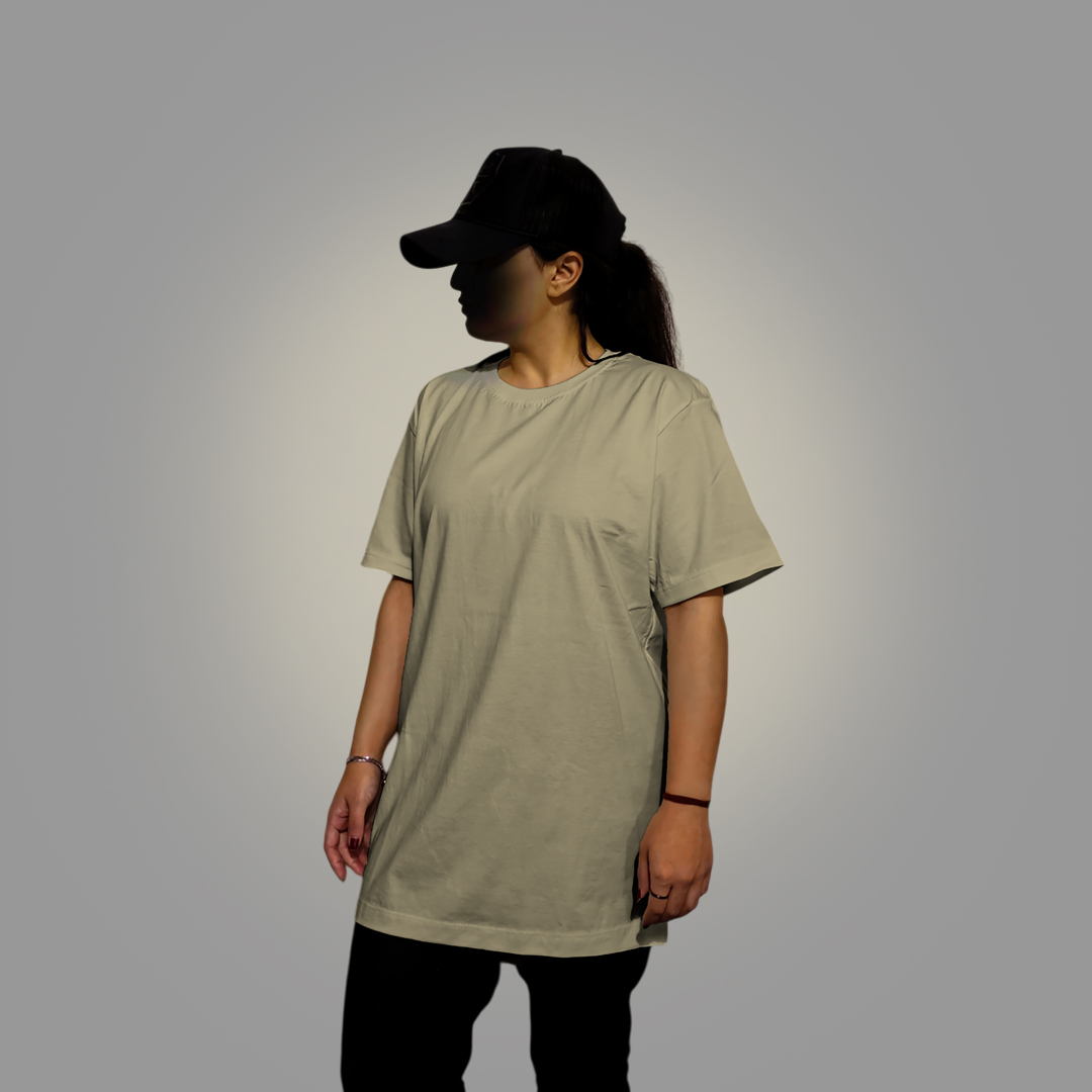 تیشرت رنگ شنی