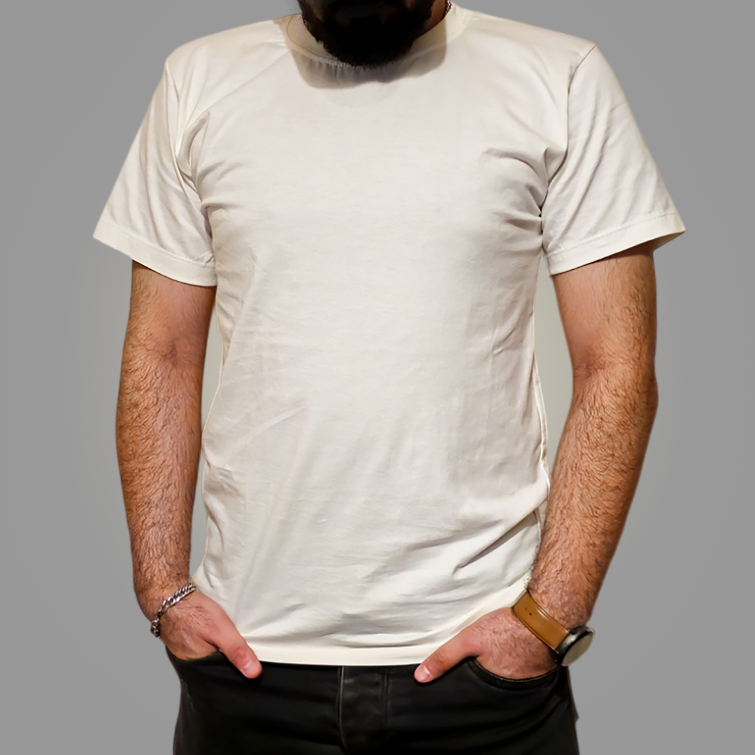 تیشرت رنگ سفید
